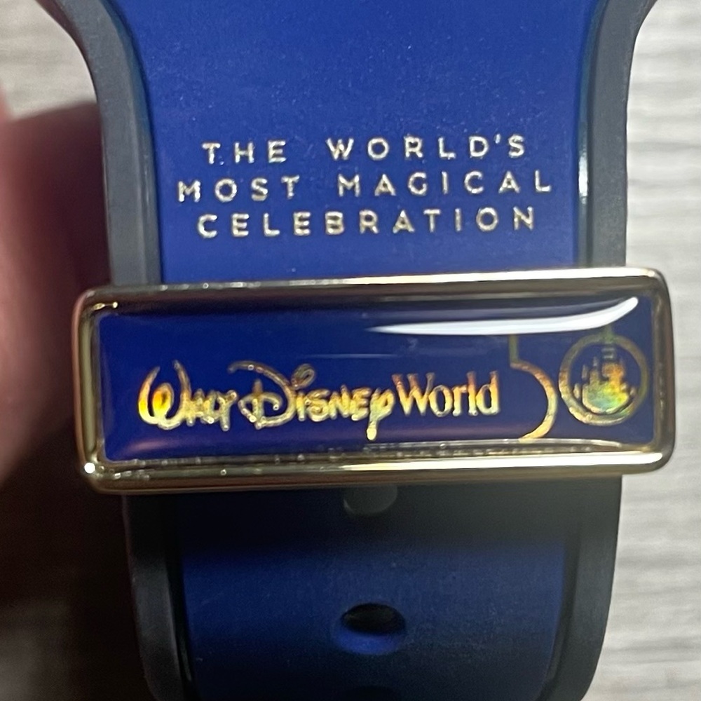 (4) Limited Edition 50th Disney World Celebration Wristband